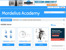 Tablet Screenshot of mordeliusacademy.com